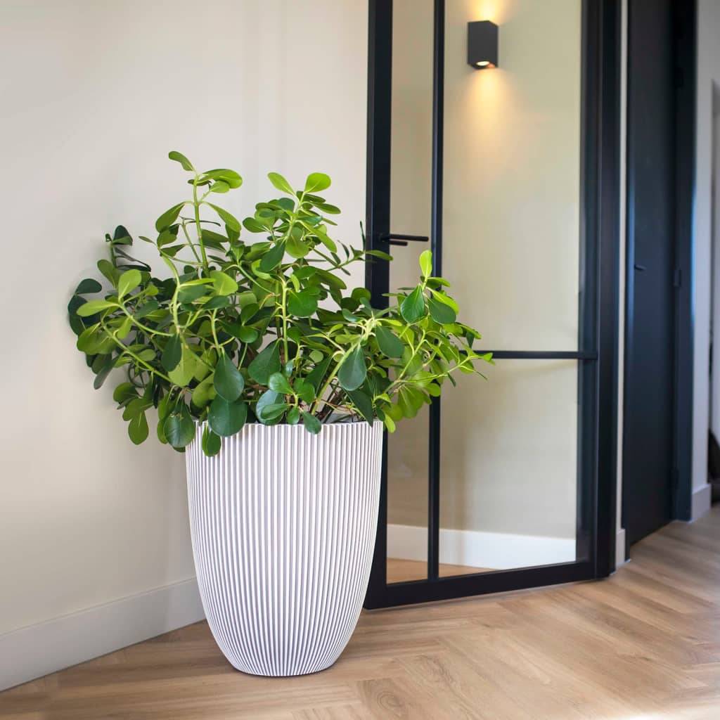 Capi Capi Bloempot Groove elegant 46x58 cm ivoorkleurig-1