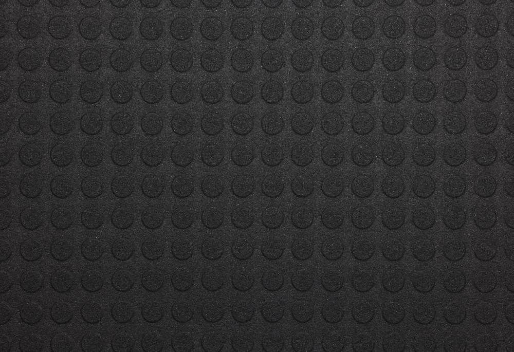 Gerecyclede rubbermat op rol - Noppen 3 mm - Breedte 120 cm-1
