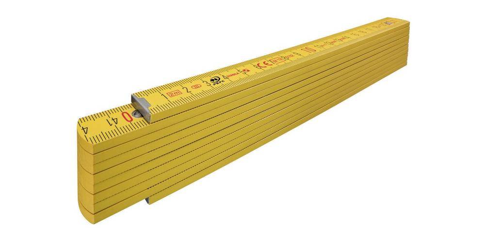 10 Stk. Stabila Holz-Gliedermaßstab 407, ge-0