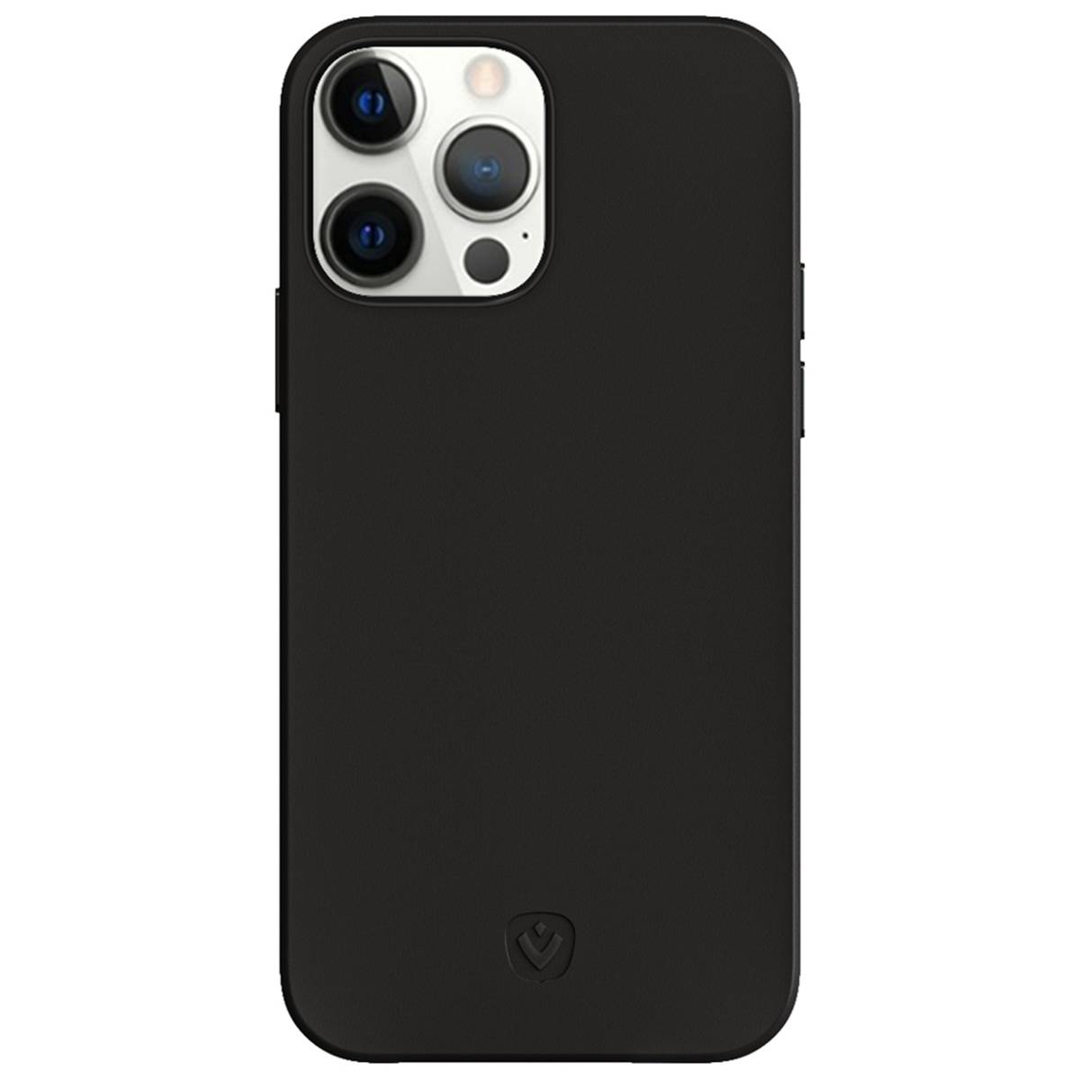 Valenta Leather Back Cover Snap Luxe Apple iPhone 13 Pro Max Black-1