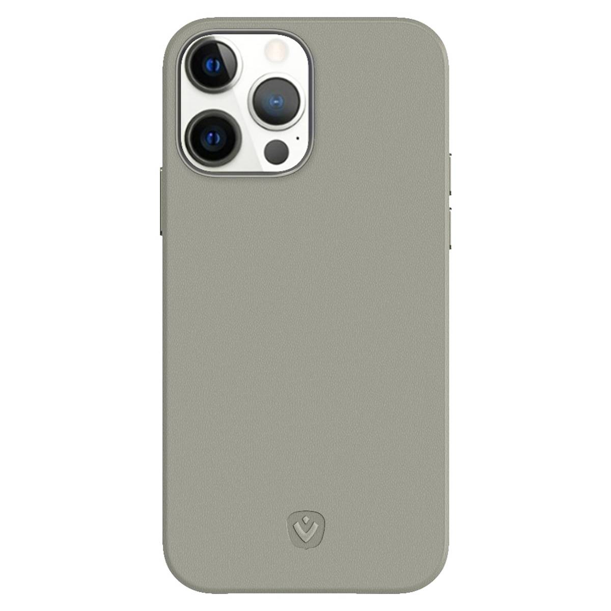 Valenta Leather Back Cover Snap Luxe Apple iPhone 13 Pro Grey-1