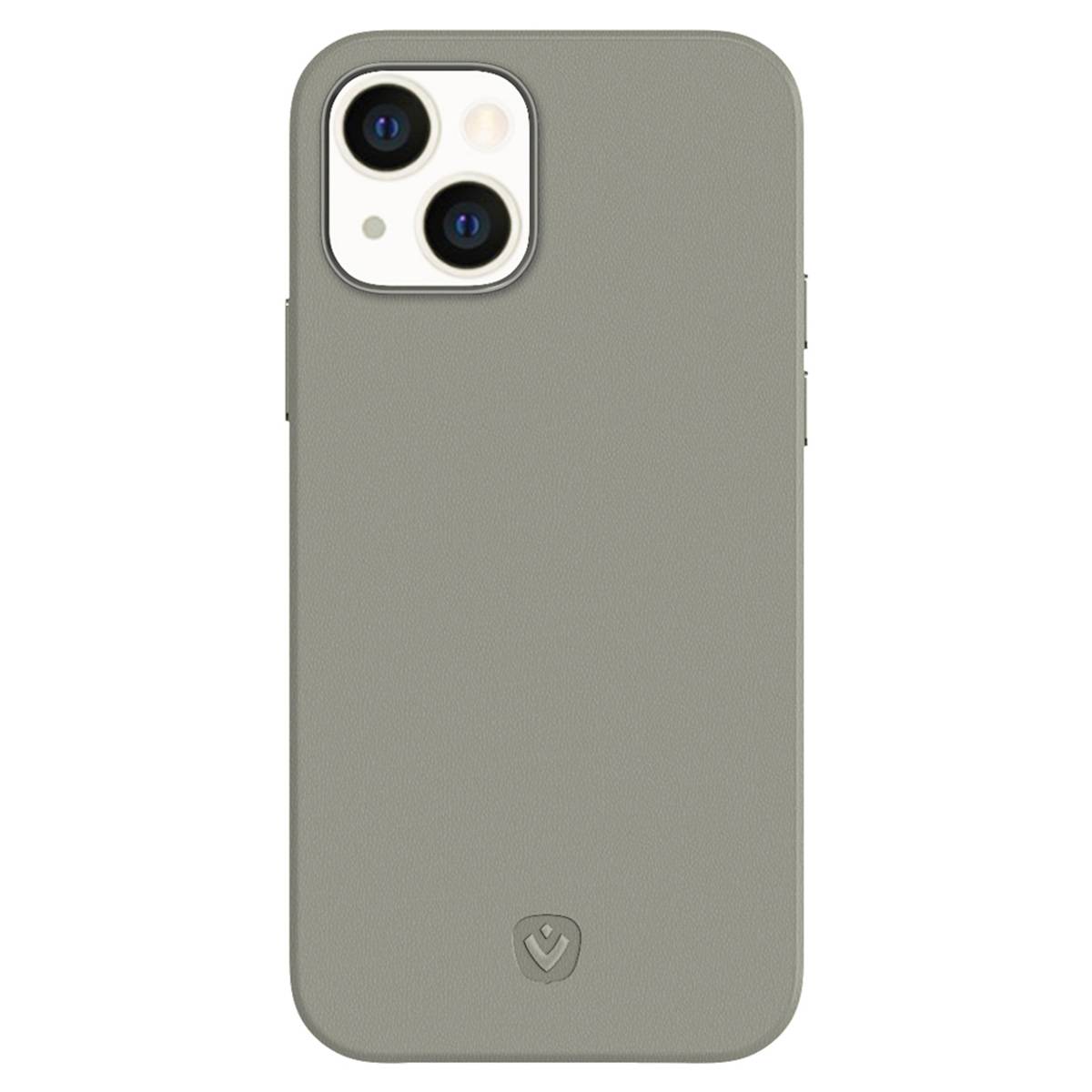 Valenta Leather Back Cover Snap Luxe Apple iPhone 13 Mini Grey-1