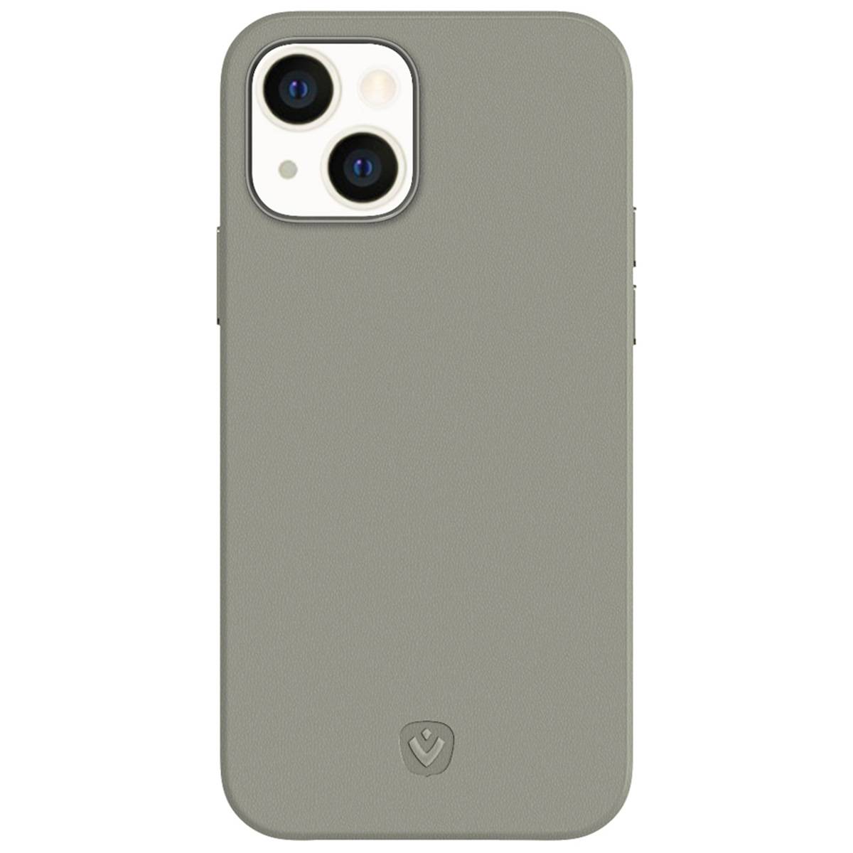 Valenta Leather Back Cover Snap Luxe Apple iPhone 13 Grey-1
