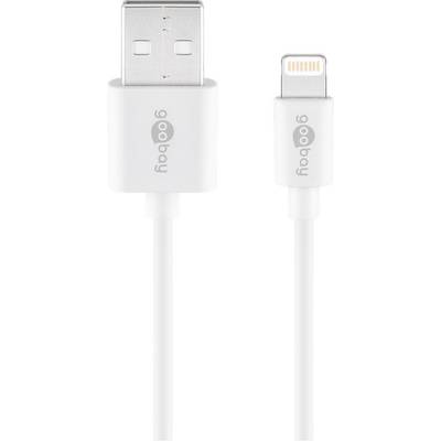 Lightning USB-oplaad- en synchronisatiekabel MFi-kabel voor Apple iPhone / iPad wit