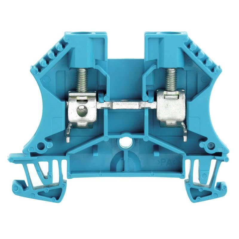 WDU 6.0 BL schroefdraadklemmenblok blauw-1