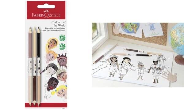 Faber-Castell 116511 kleurpotloden, diverse kleuren, 3 stuks-2