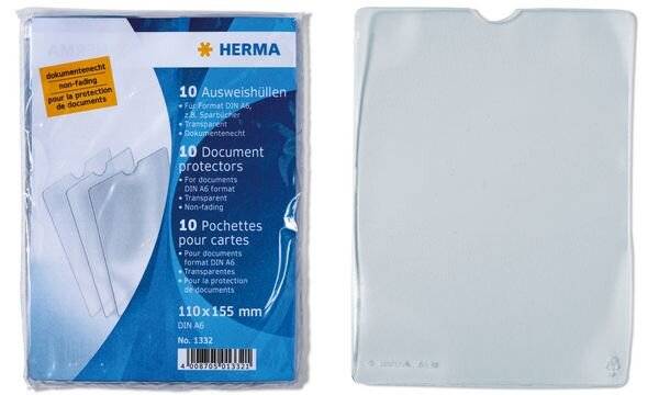HERMA ID-kaarthouderset 58x87 10 stuks
