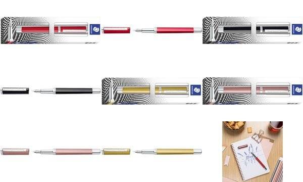 STAEDTLER vulpen triplus rood F, navulbaar-5