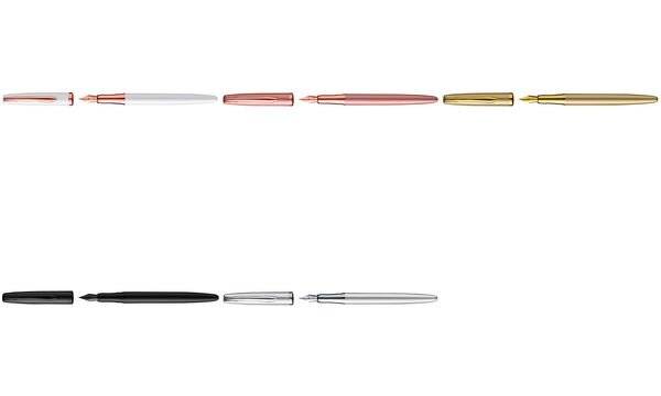 Pelikan vulpen Jazz Noble Elegance P36 parelmoer witte vouwdoos-0