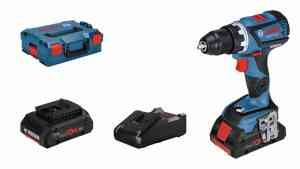 Bosch Professional GSR 18V-60 C 06019G110B Accu-schroefboormachine 18 V 4.0 Ah Incl. koffer, Incl. 2 accu's-1