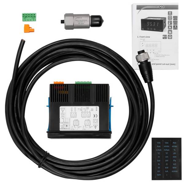 PCE Instruments PCE-PVS 10-DPD-U Versnellingsmeter 0,1 %