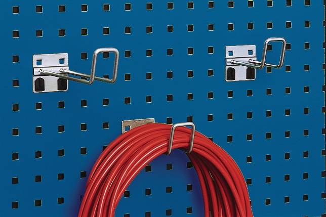 Bott Ophanghaak | B60xD150mm verzinkt | d. 6 mm | passend voor geperforeerde platen | 5 stuks in zak - 14010025