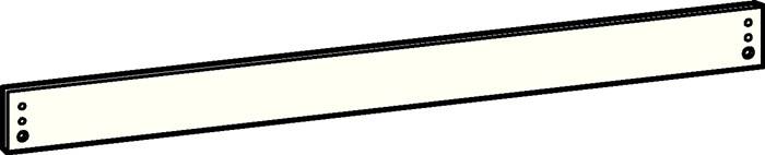 DORMA Montageplaat 40Mm Tbv G-N Glijarm Ts92 Ts93 Zilver-1