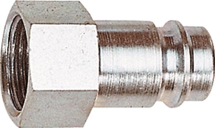 Steeknippel staal gehard/vern. stekker DN 10 binnenschroefdraad G 1/4 inch RIEGL-0