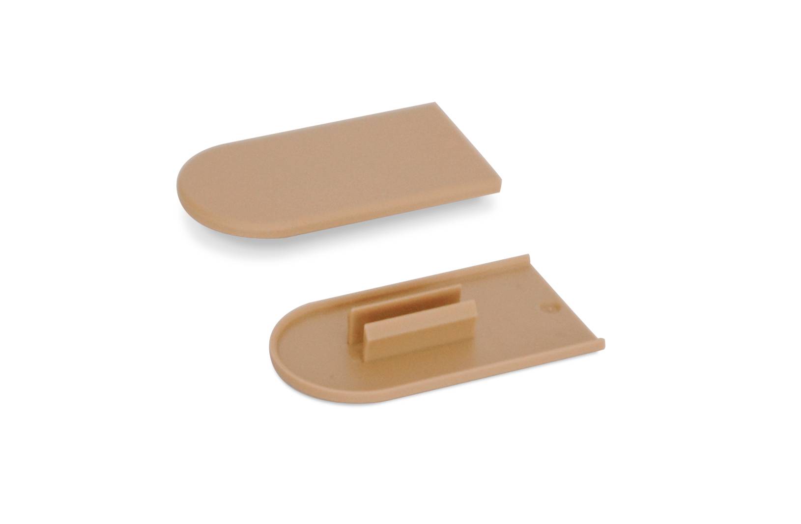 Cabineo Afdekkap Kunststof, Bruinbeige RAL 1011, 100 Stuks-0