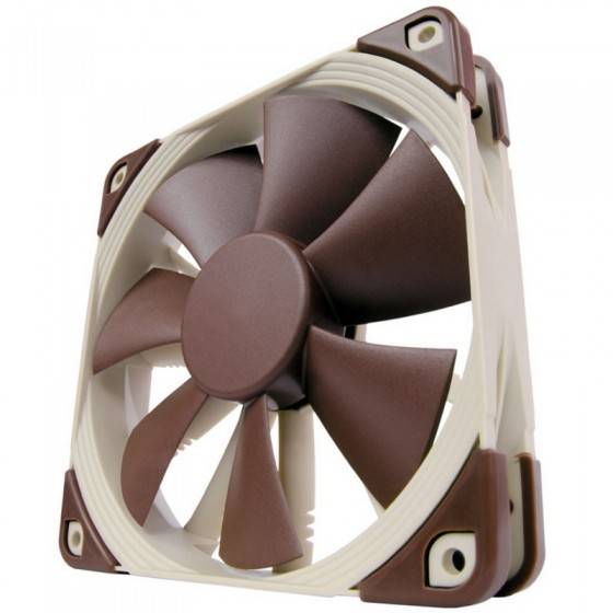 Noctua NF-F12-PWM PC-ventilator Bruin, Beige (b x h x d) 120 x 120 x 25 mm-3