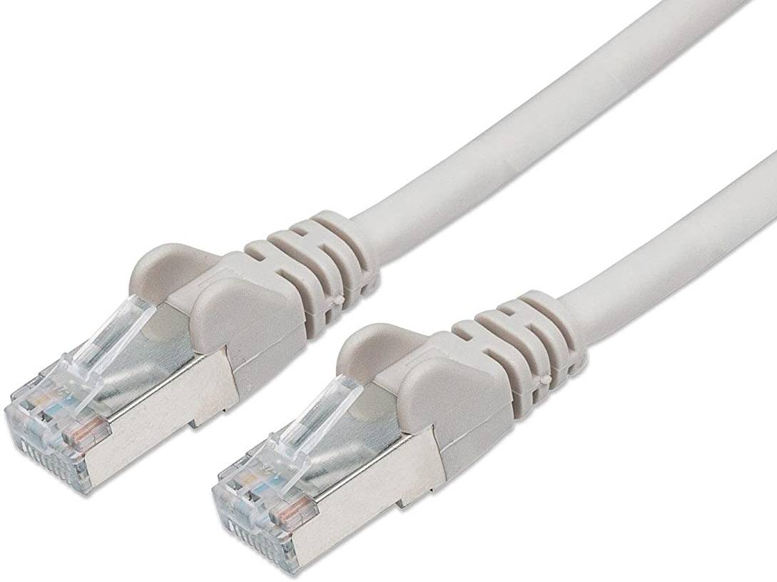 Intellinet 733267 RJ45 Netwerkkabel, patchkabel CAT 6 S/FTP 5.00 m Grijs Vergulde steekcontacten 1 stuk(s)-8