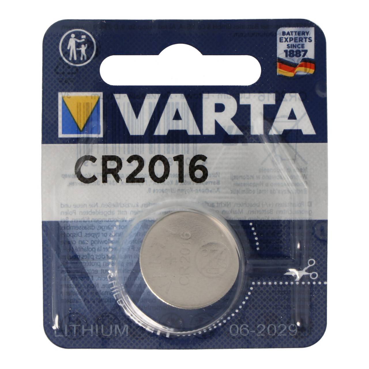 Varta CR2016 lithiumbatterij-3