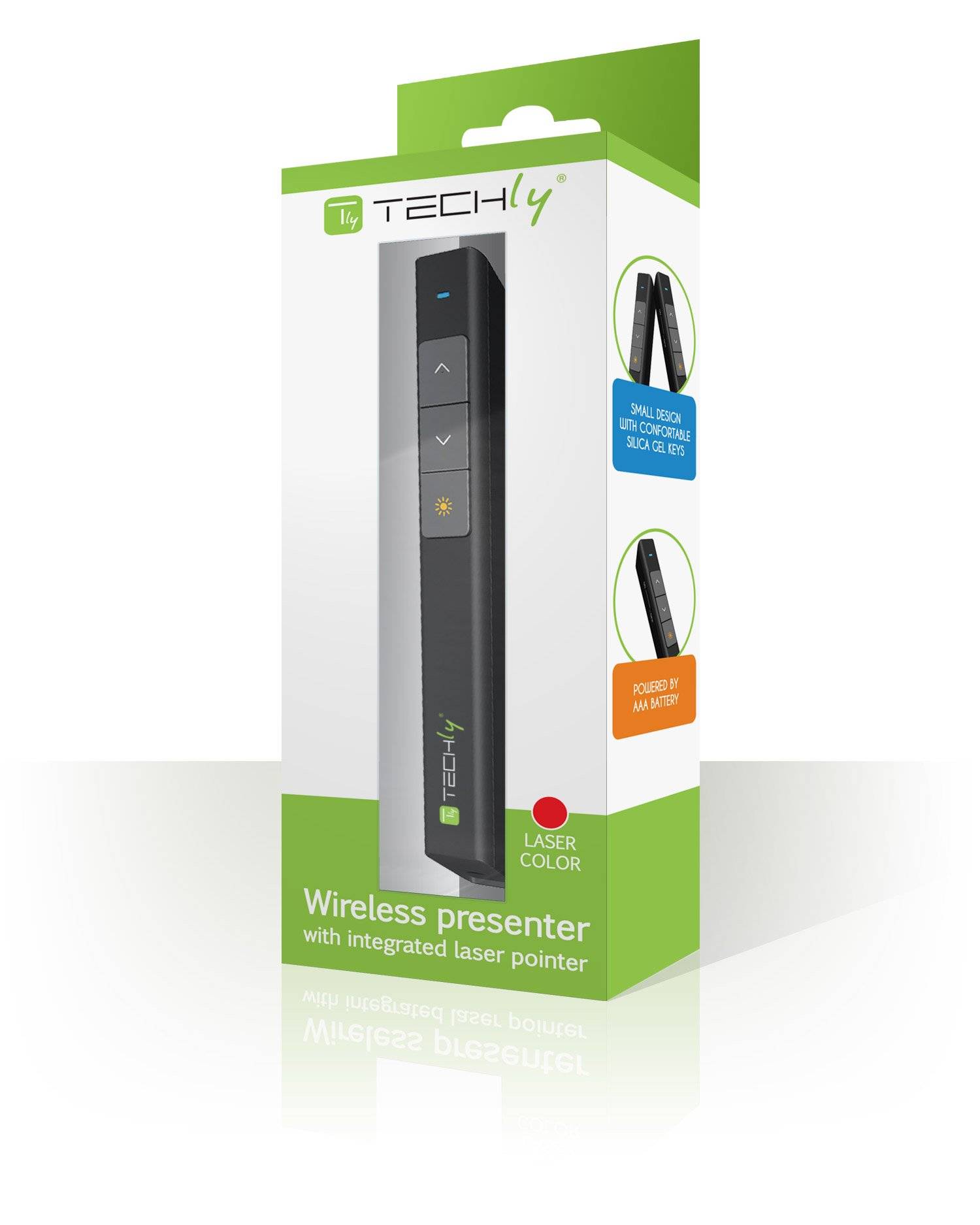 TECHly ITC-LASER26 Radiografische presenter Kabelgebonden Incl. laserpointer-6