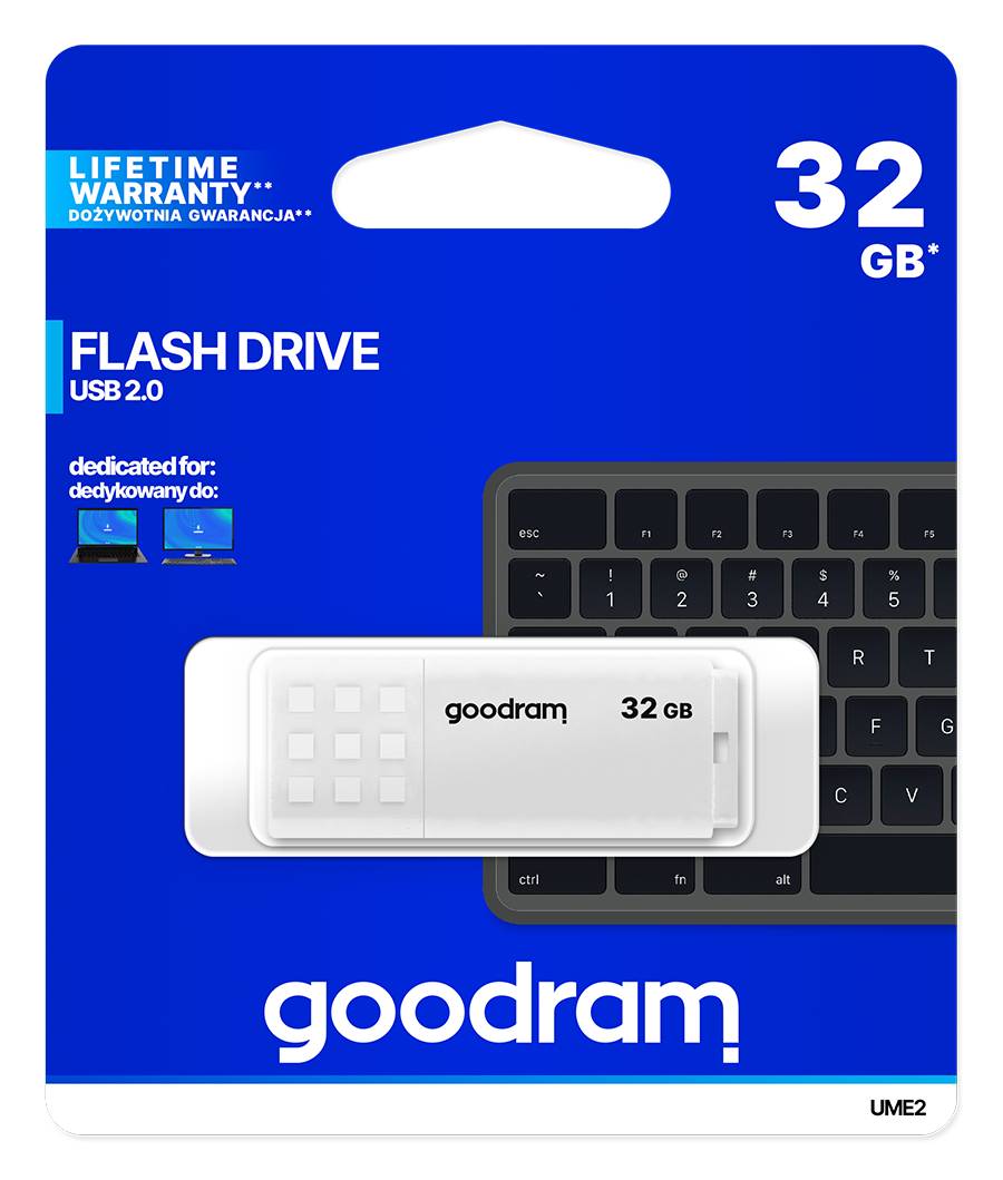 GOODRAM UME2 USB 2.0 - 32GB Wit-4