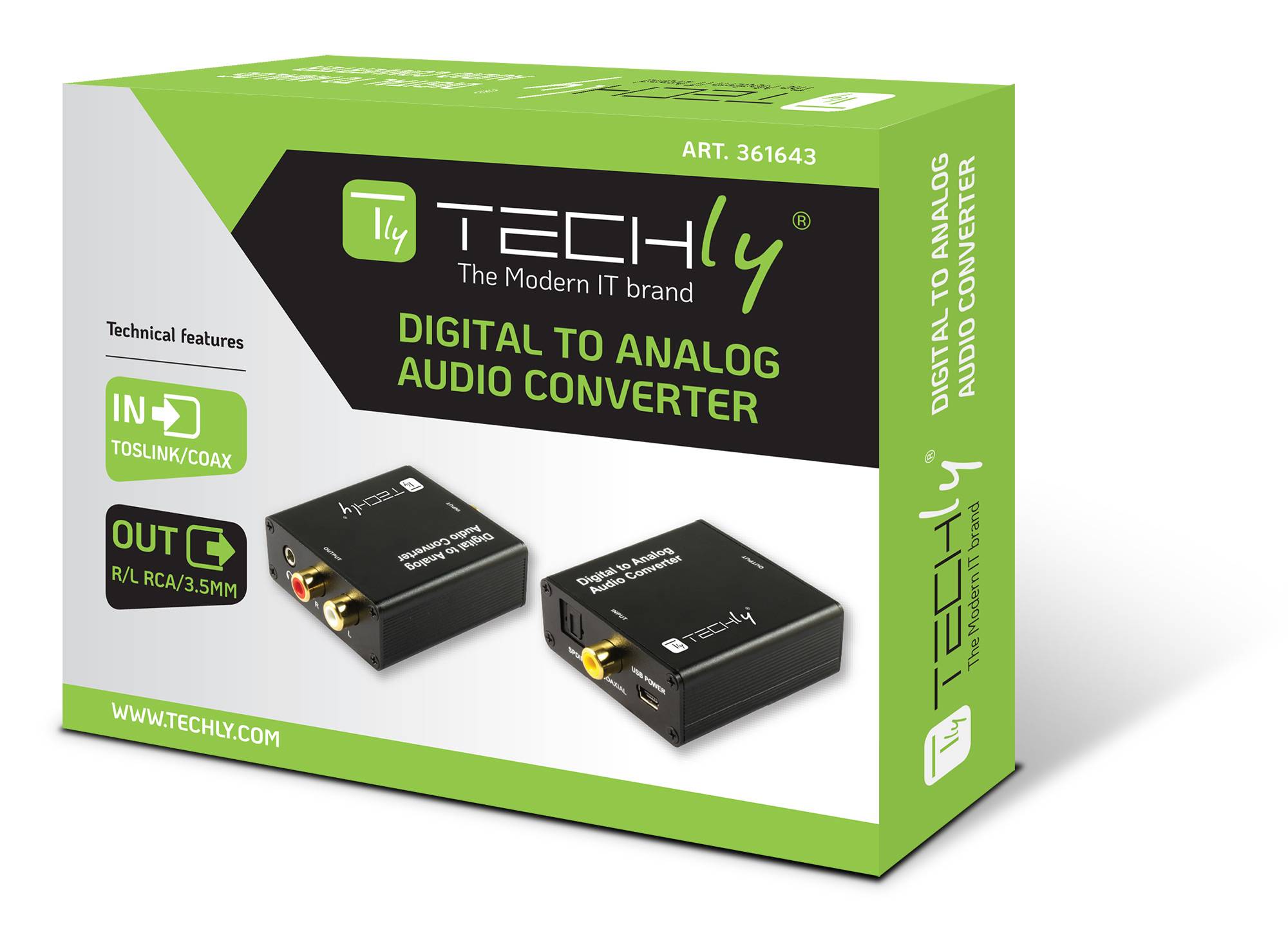 Techly digitale naar analoge audio-omzetter-4