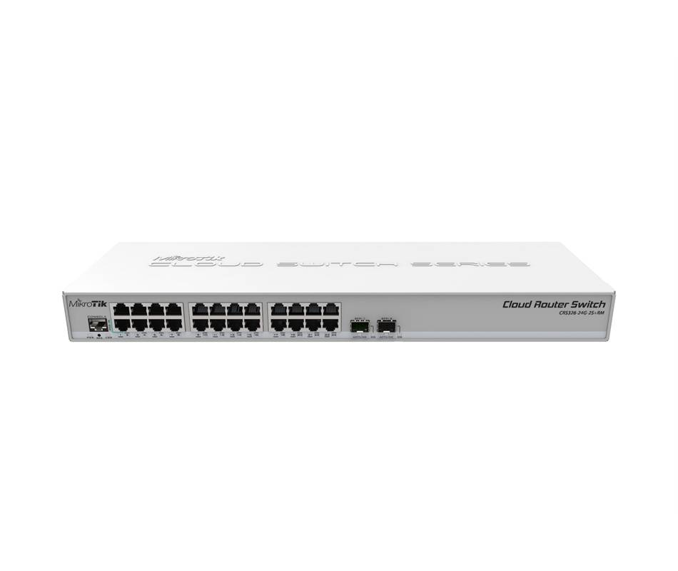 Mikrotik CRS326-24G-2S+RM netwerkswitch Managed L2 Gigabit Ethernet (10/100/1000) Grijs-2