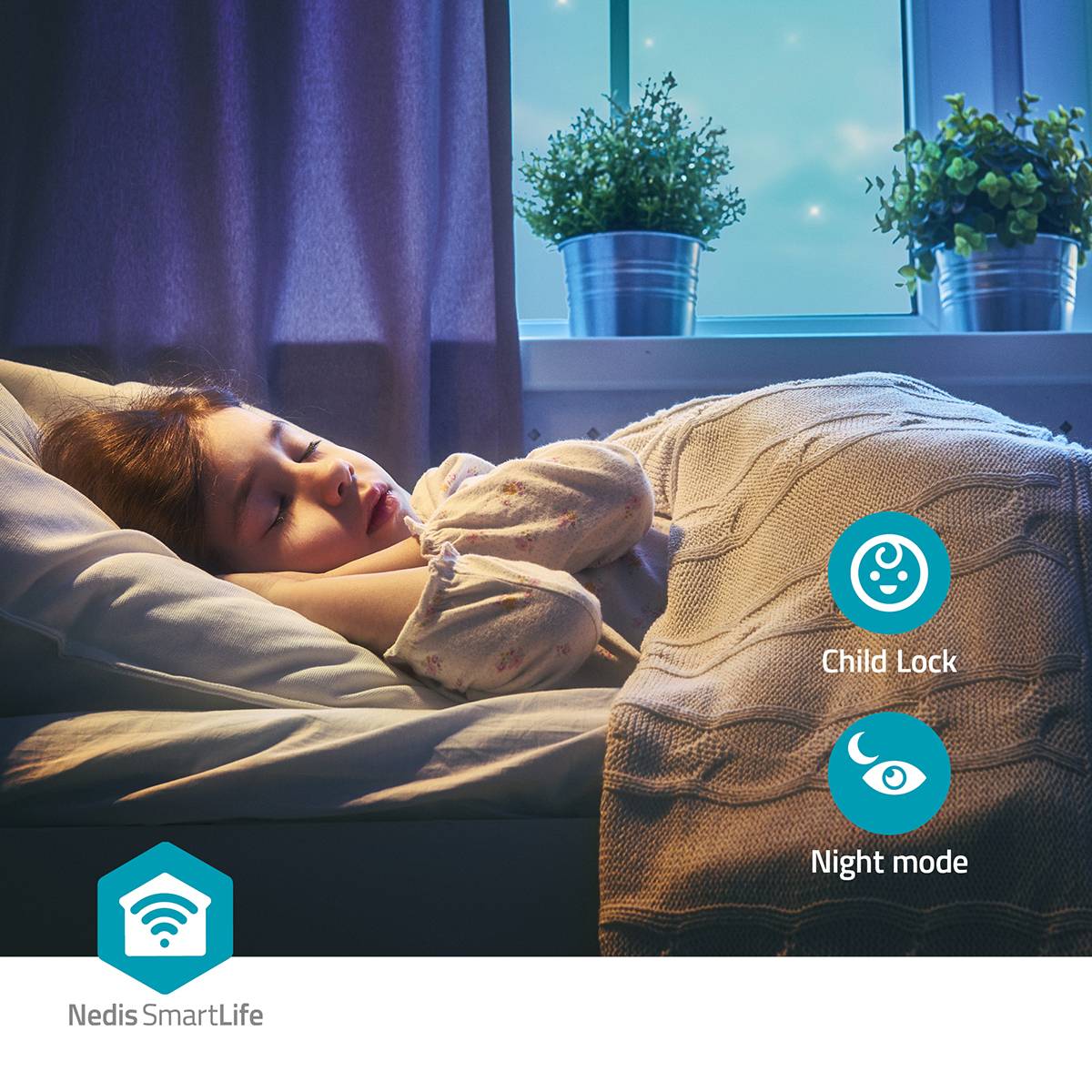 SmartLife Luchtontvochtiger | Wi-Fi | 20 l/Dag | Ontvochtiging / Continu / Was drogen / Ventilatie | Android™ / IOS |-2