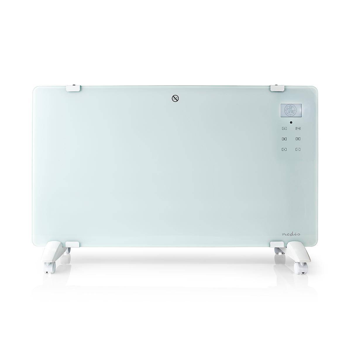 SmartLife Convectorkachel | Wi-Fi | Geschikt voor badkamer | Glazen Paneel | 2000 W | 2 Warmte Standen | LED | 15 - 35-0