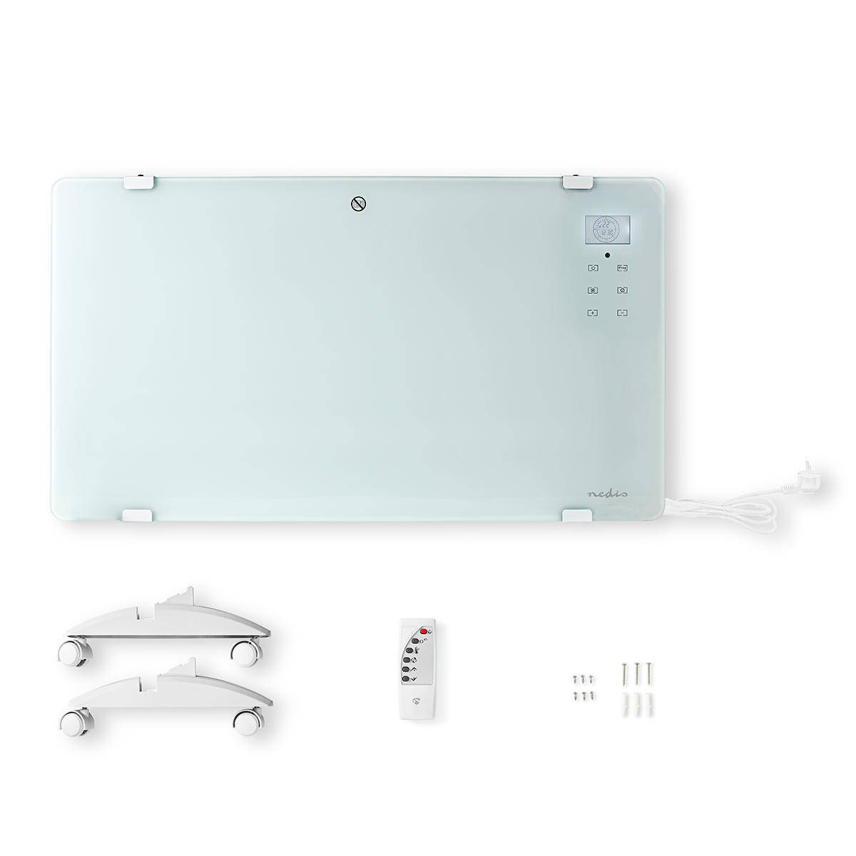 SmartLife Convectorkachel | Wi-Fi | Geschikt voor badkamer | Glazen Paneel | 2000 W | 2 Warmte Standen | LED | 15 - 35-3