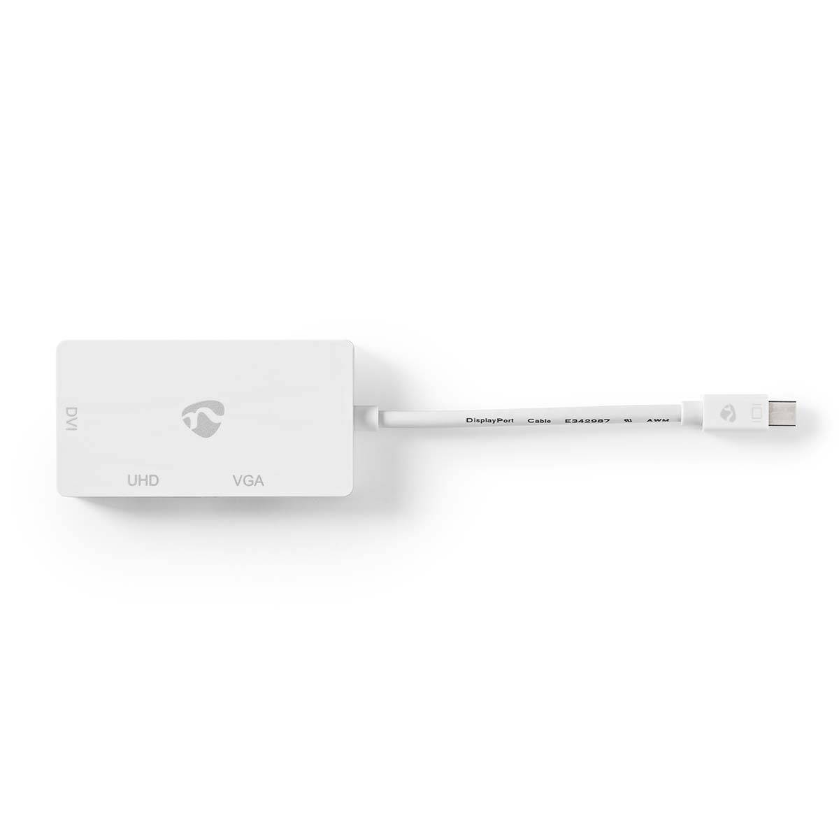 DisplayPort-Adapter | Mini-DisplayPort Male | DVI-D 24+1-Pins Female / HDMI™ Female / VGA Female 15p | 4K@60Hz |-1