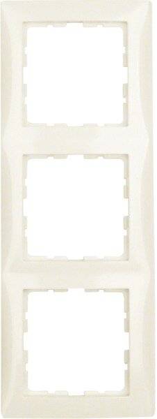 Afdekraam 3-voudig creme standaard - 1 - stuk - creme-1