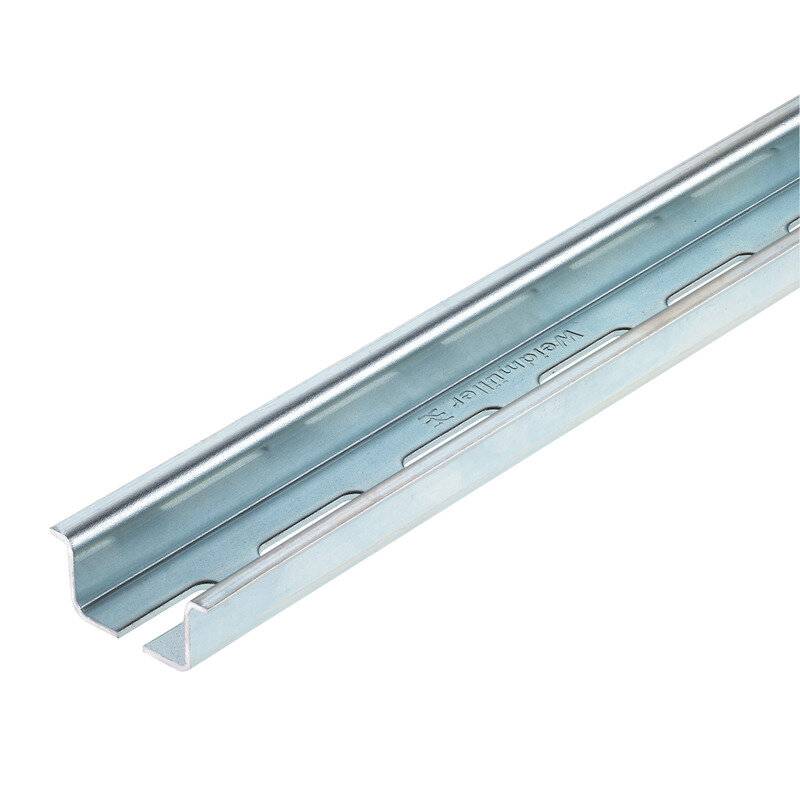 Terminal rail, with slot, Accessories, 35 x 15 x 2000 mm, Slit width:-0