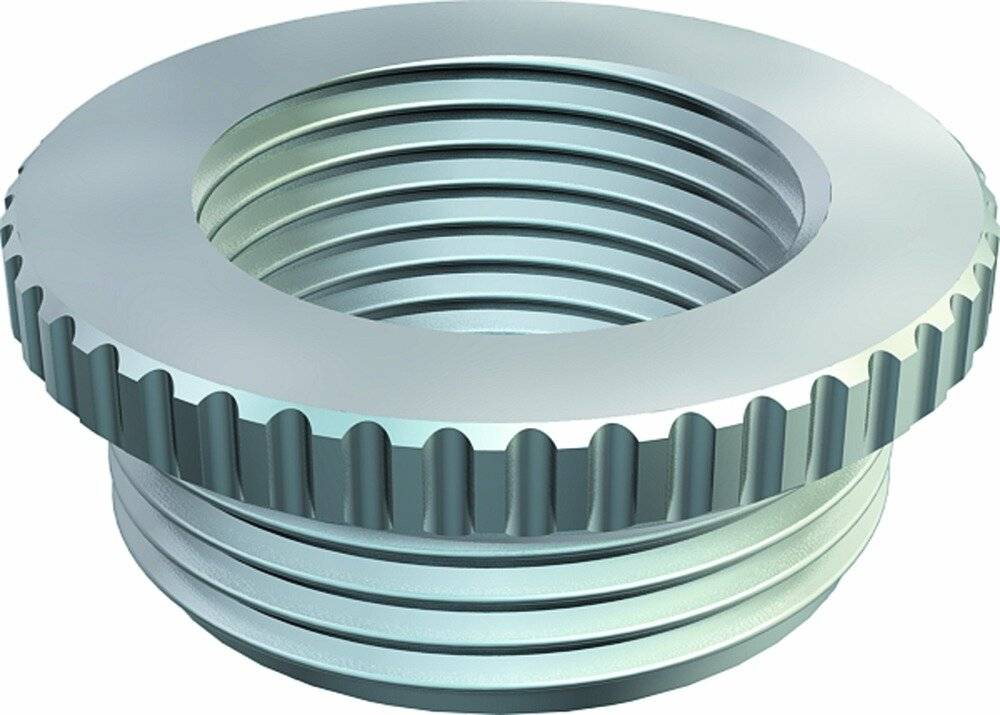 OBO BETTERMANN OBO-2089610 Schroefdraadverloop voor kabelwartels; Schroefdr: metriek; M40 - 1 stuk-1