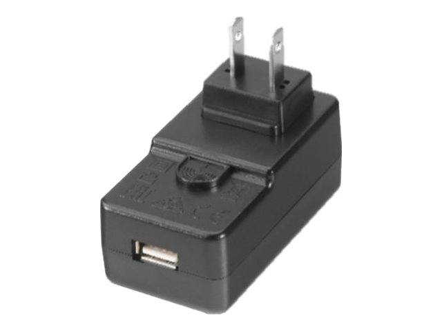 Zebra USB-voeding, 100-240 VAC ingang met Europese stekker, uitgang = 5 V, 2,5 A-0