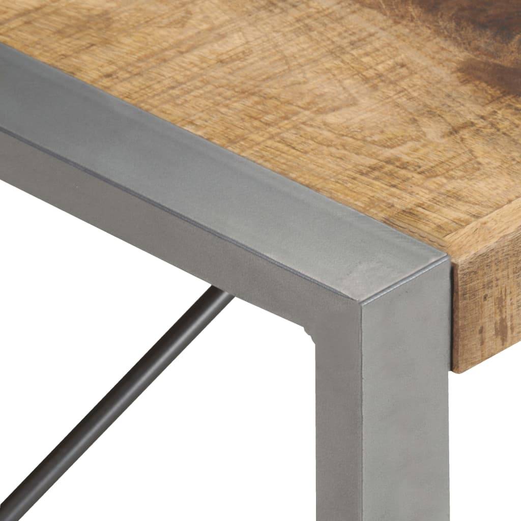 vidaXL - Salontafel - 180x90x40 - cm - ruw - mangohout-3