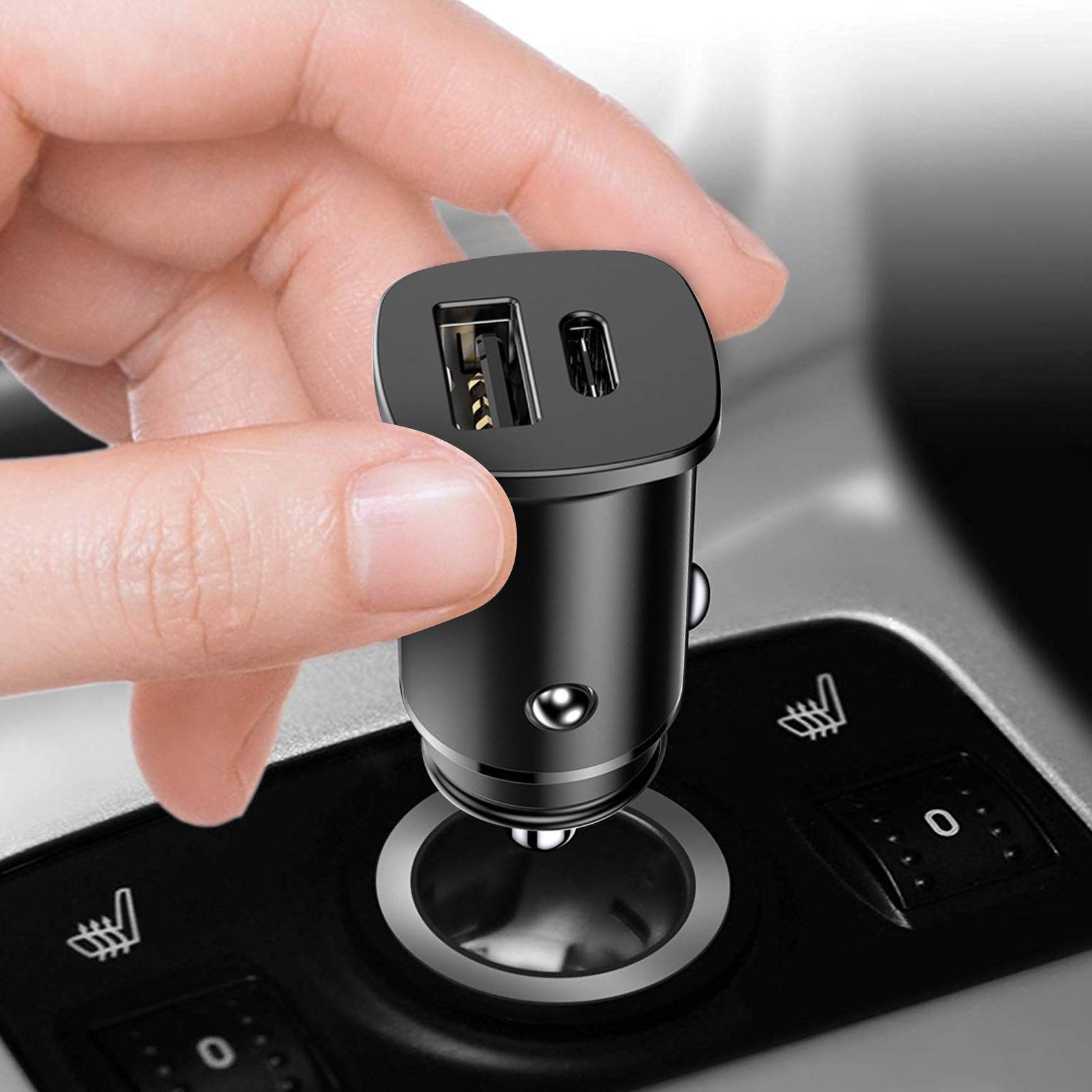 BASEUS CCALL-AS01 USB voedingseenheid; USB A aansluiting,USB C aansluiting; 30W - 1 stuk-2