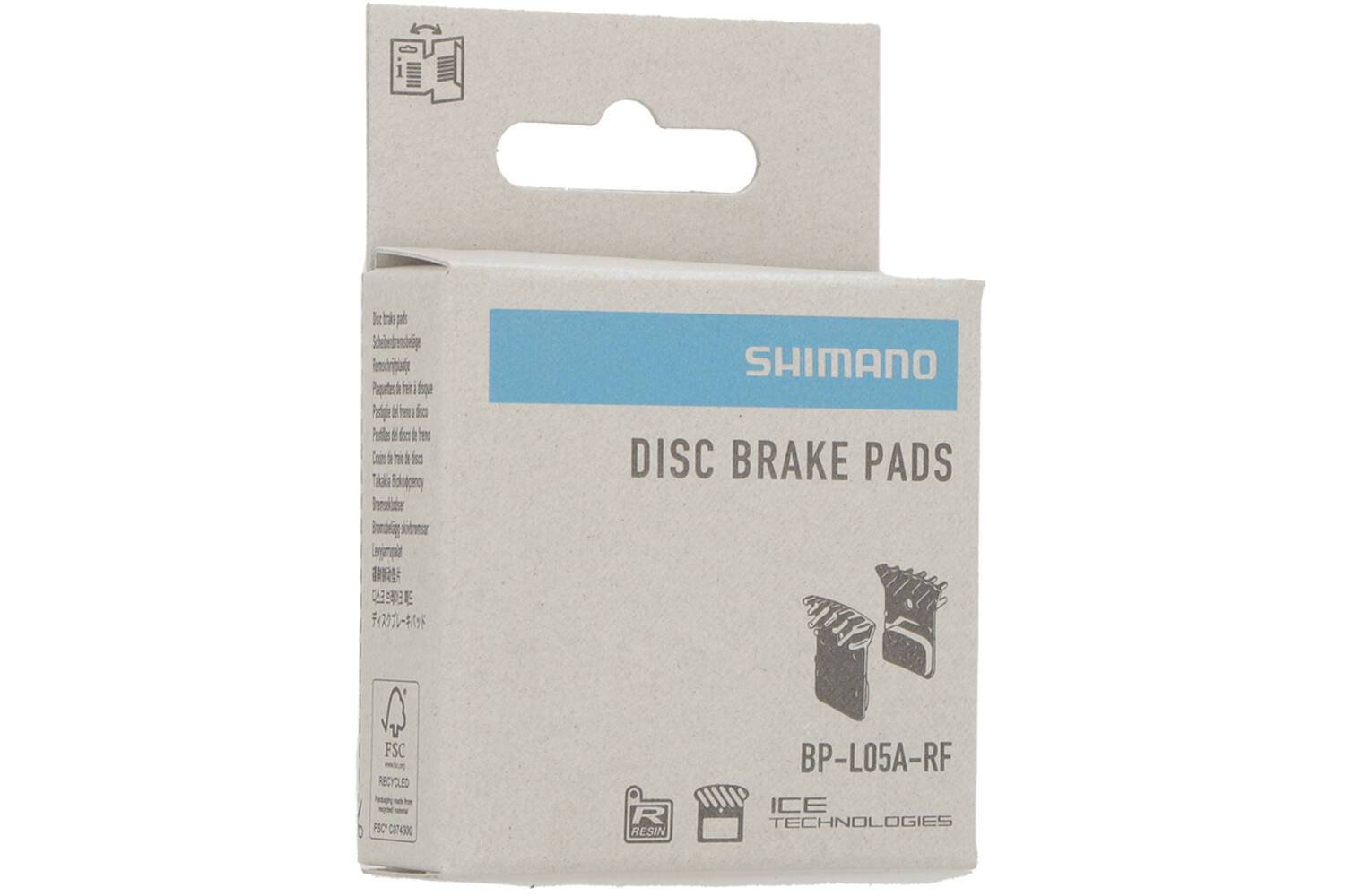 Schijfremblokset Shimano L05A type L Resin (1 paar)-2