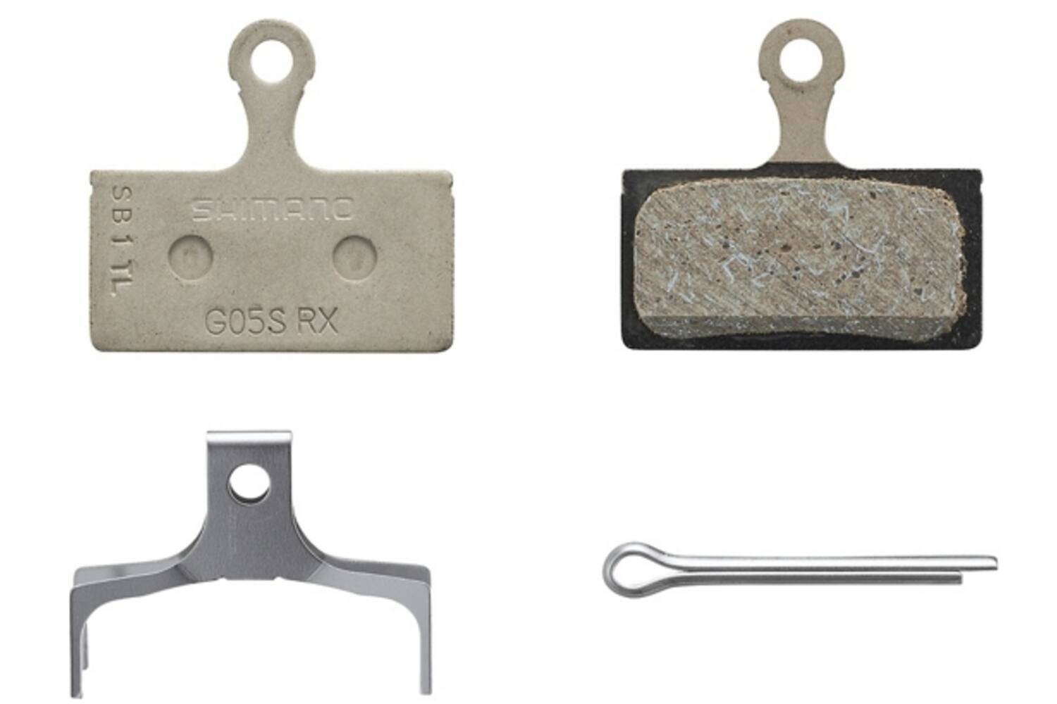 Schijfremblokset Shimano G05S Resin (1 paar)-1