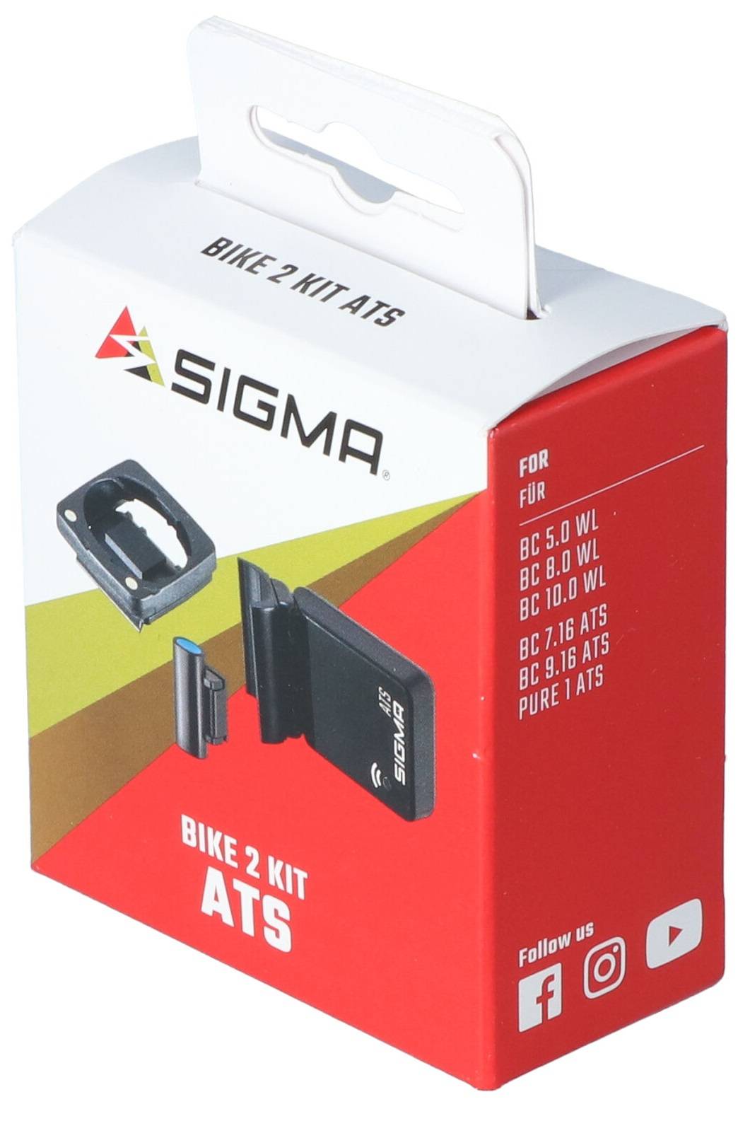 Snelheidszenderset Sigma ATS (sensor + magneet + houder)-2