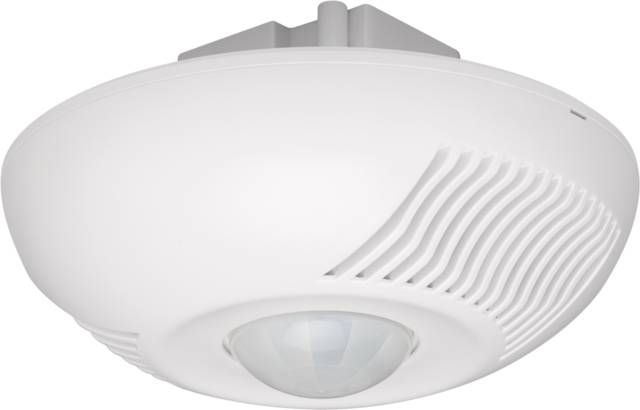 Aanwezigheidsmelder, dual tech, PIR+US, 230 V, master, 9,5 m / 19 m, v