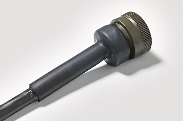 HellermannTyton 340-40130 Krimpkous met lijm Zwart 40 mm 13 mm Krimpverhouding:3:1 per meter