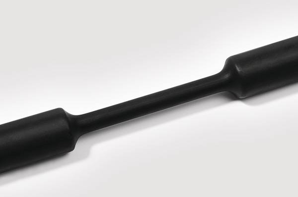 HellermannTyton 333-40300 Krimpkous zonder lijm Zwart 3 mm 1 mm Krimpverhouding:3:1 per meter
