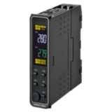 Temp. controller, PRO, DIN Rail 22,5mm, Uni. I/P,1 x Rel. OUT,2 AUX,RS-0