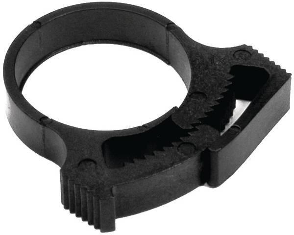 HellermannTyton SNP28-PA66GF13-BK Bevestigingsklem 190-00127 Bundel-Ø (bereik) 28.80 tot 33.20 mm 1 stuk(s)