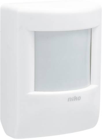 Bewegingsmelder, 24 V, 16 m, 90°, voor opbouw, wit