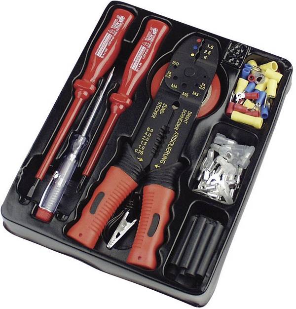 Brüder Mannesmann auto elektro reparatie set 82 delig