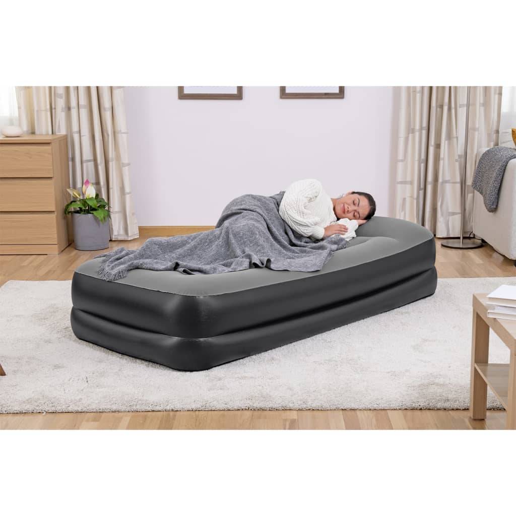 BESTWAY Opblaasbed - Tritech 1P - 191 x 97 x 46 cm - Ingebouwde Elektrische Pomp 191x97x46-1