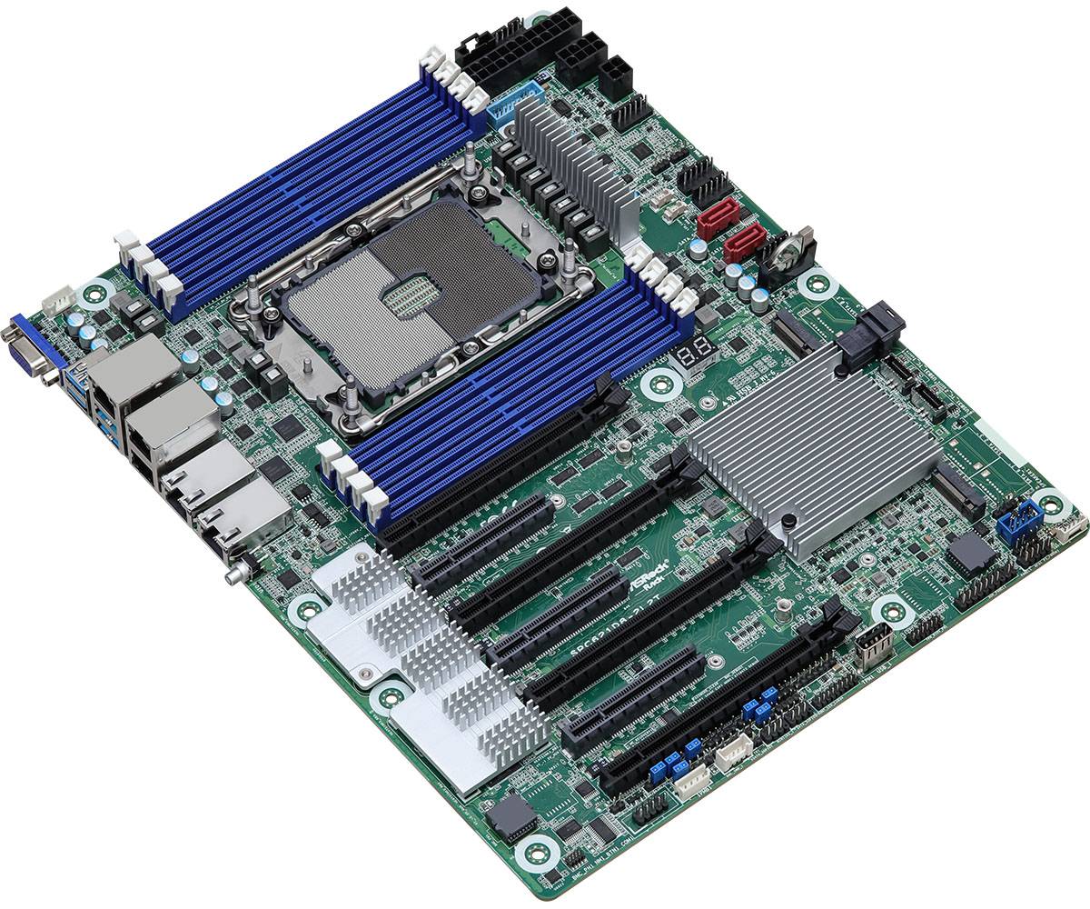 ASRock moederbord C621A SPC621D8-2L2T ATX Socket 4189 Single-0
