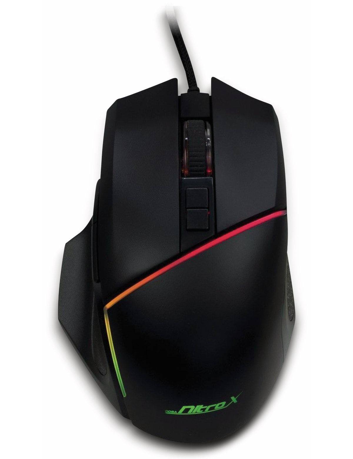 Symboolafbeelding voor Inter-Tech gamingmuis GT-100 RGB, zwart retail