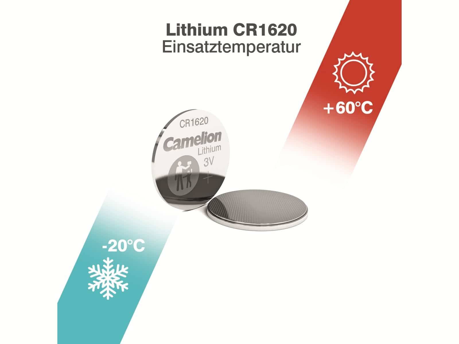 Camelion Lithium CR1620 3V blister 5-2
